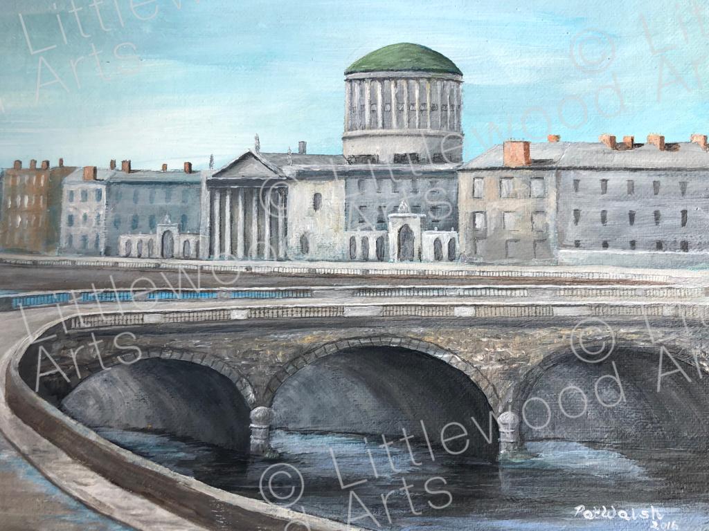 1916 Easter Rising, Fourcourts, Dublin