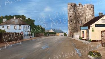 The town of Delvin, County WestMeath